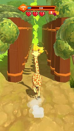 Giraffe Run! - Screenshot 4