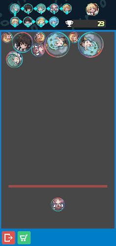 Cirno Bubble Game - Screenshot 1