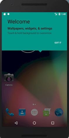 First Test Application - Screenshot 1