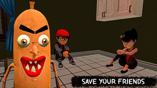 Sinister Sausage Man Run Game - Screenshot 1