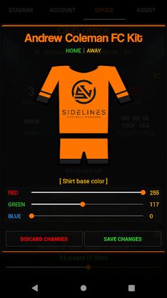 Sidelines Football Manager - Screenshot 2