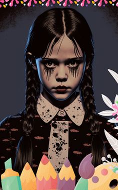 Wednesday Addams Game Color - Screenshot 2