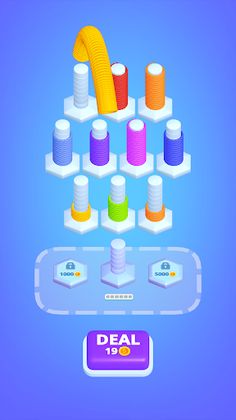 Thread Sort: Rope Color Puzzle - Screenshot 3