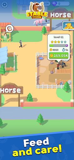 Idle Stable Tycoon - Screenshot 1