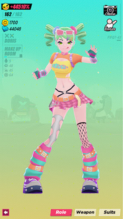 Slash & Girl - Endless Run - Screenshot 1