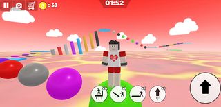 Parkour escape Volcano Lava - Screenshot 2