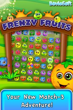 Frenzy Fruits - Match & Pop - Screenshot 1