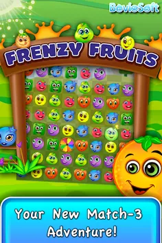 Frenzy Fruits - Match & Pop - Screenshot 1