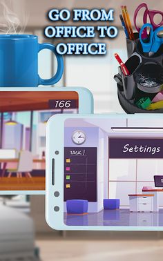 Office and Corridors - Screenshot 2