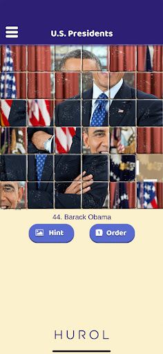 U.S. Presidents Sliding Puzzle - Screenshot 4