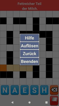Kreuzworträtsel Deutsch - Screenshot 3