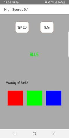 3 Button Challenge - Screenshot 3