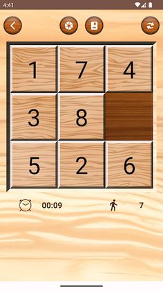 Sliding Number Puzzle - Screenshot 2