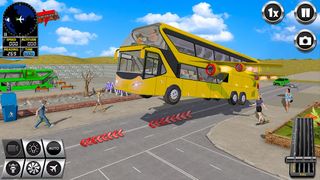Flying Bus Simulator Bus Games - Screenshot 2