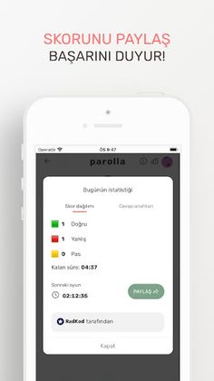 parolla - Kelime Oyunu - Screenshot 3