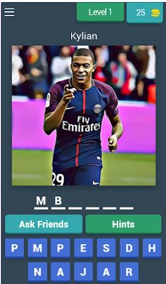 Famous Football Players - Screenshot 1