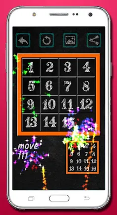 Classic Number Slide Puzzle - Screenshot 3