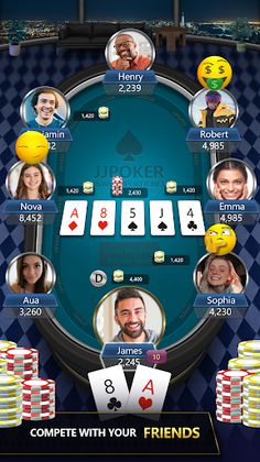 JJPoker Texas Holdem Online - Screenshot 3