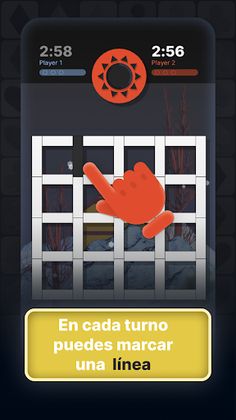 Cuadrados en Línea - Screenshot 2