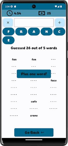 IntraWord: Countries - Screenshot 3