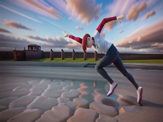 Athletics Hurdles Race - Screenshot 3