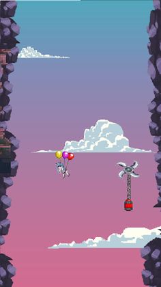 Balloon Fighters - Neko Girl - Screenshot 1