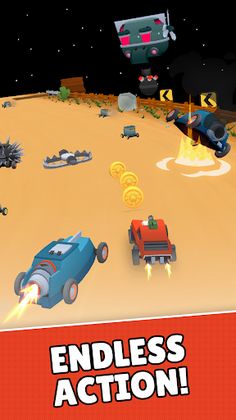 Motor Royale: Intergalactic ca - Screenshot 3