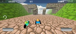Potaty Racing 3D - Screenshot 1