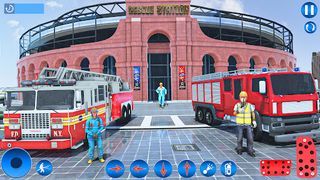 Police Firetruck firefighter - Screenshot 1