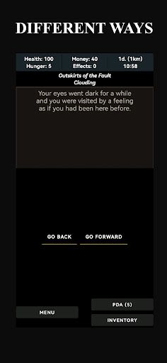 Fault Zone: Text RPG Survival - Screenshot 3