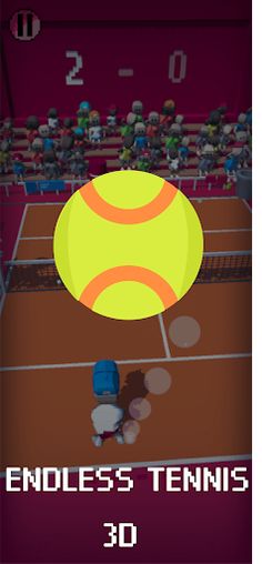 Endless Tennis 3D - Screenshot 1