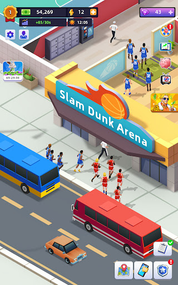 Idle Basketball Arena Tycoon - Screenshot 1