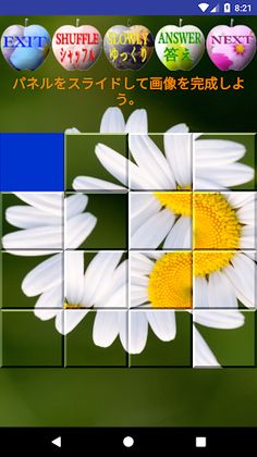 Sliding Puzzle Flowers - Screenshot 4