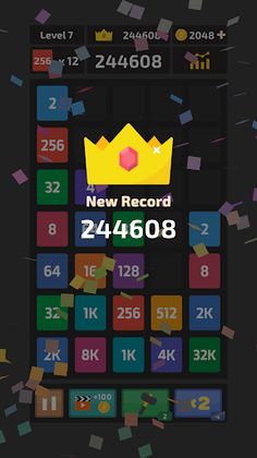 Merge Number Block: 2048 Mania - Screenshot 4