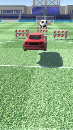 Car Sling Goal - Screenshot 1