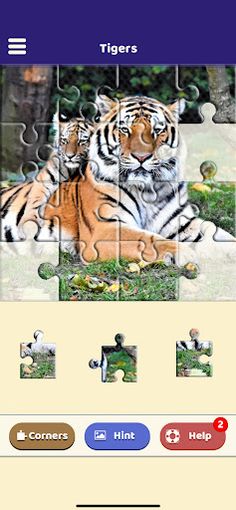 Tiger Love Puzzle - Screenshot 2