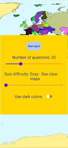 Super Maps! Maps Quiz - Screenshot 1