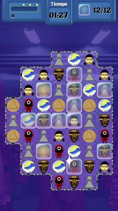 Swuid game match 3 dalgona - Screenshot 4