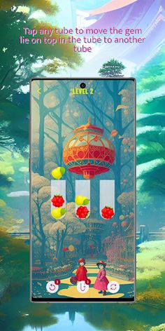 Oriental Colour Tube Puzzles - Screenshot 1