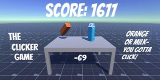 The Clicker Game- Orange or Mi - Screenshot 2