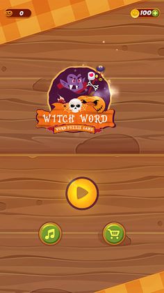 Witch Word: Halloween Puzzle - Screenshot 1