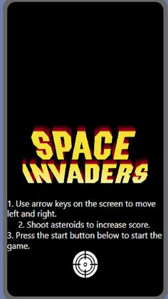 Space invaders by Jonathan - Screenshot 1