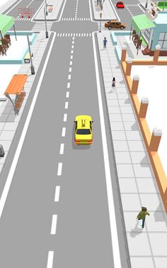 Taxi Driving Pick Up Game - Screenshot 1