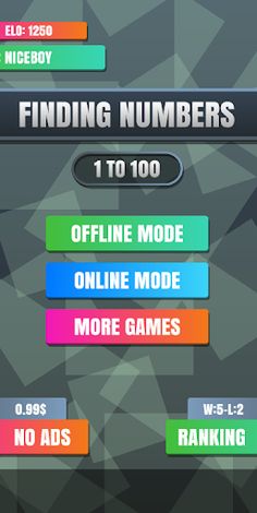 Finding Number 1 To 100 Online - Screenshot 1