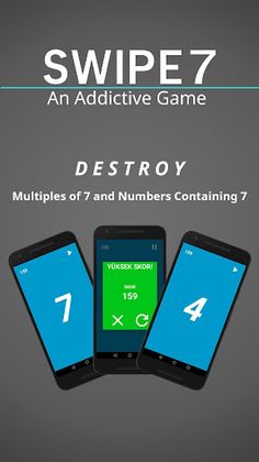 SWIPE7 - Addictive Swipe Game  - Screenshot 1