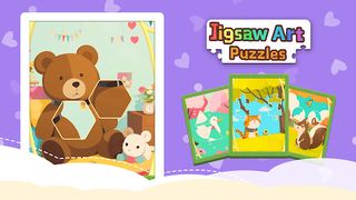 Kids Jigsaw Art Puzzle Games - Screenshot 1
