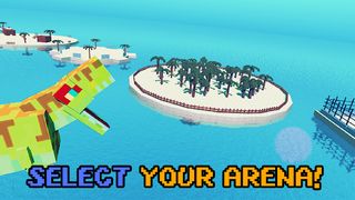 Blocky Dino Park Dino Arena - Screenshot 2