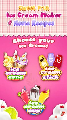 Sweet fruit ice cream recipe - Screenshot 2