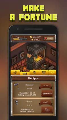 ForgeCraft - Crafting Tycoon - Screenshot 2