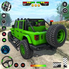 US Offroad Fury Car Driving 3D - Screenshot 1